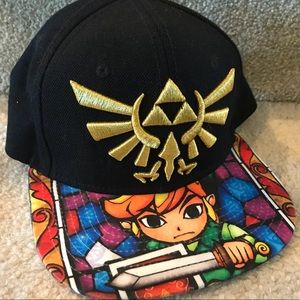 Legend Of Zelda Triforce Stained Glass Hat